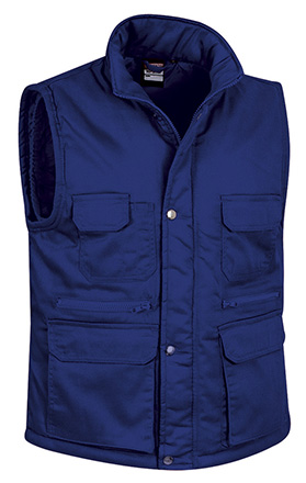 chaleco REPORTER azul azulina