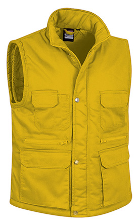 chaleco REPORTER amarillo girasol