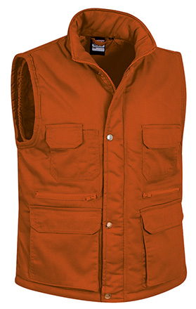 chaleco REPORTER naranja fiesta