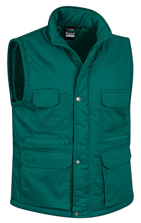 chaleco REPORTER verde amazonas