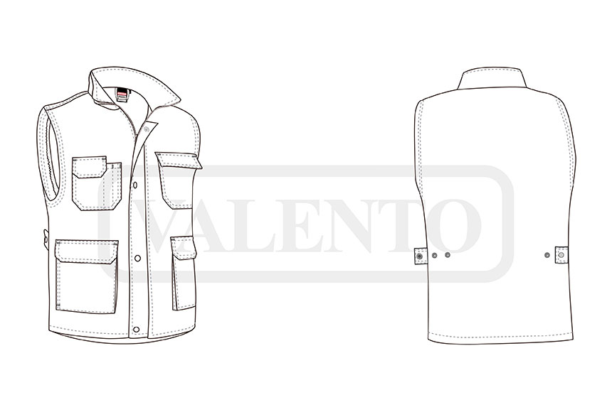 esquema Gilet RICHARD