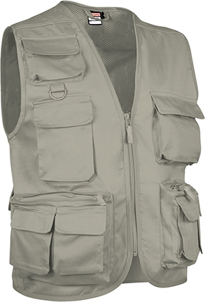 chaleco SAFARI beige arena