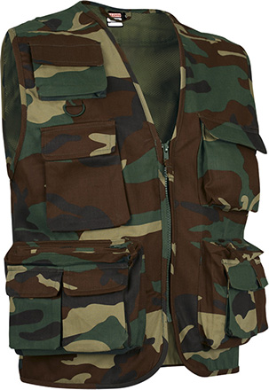 chaleco SAFARI selvatico boscoso