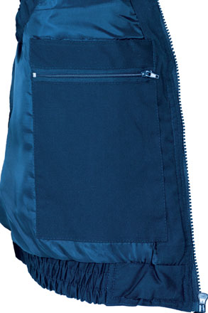 poche intérieure poitrine côté coeur