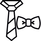 gravatas e laços