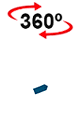 vista 360<sup>0</sup> Suport epoleți  KUDOS