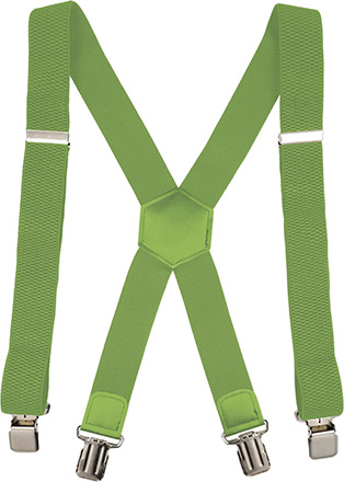 Tirantes TORNASOL verde manzana