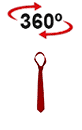 vista 360<sup>0</sup> Corbata MONACO