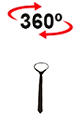 vista 360<sup>0</sup> Corbata STELLAR