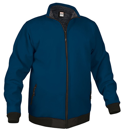 chaqueta softshell ALASKA azul marino orion