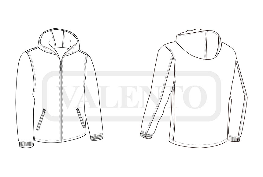 esquema Veste de pluie DARION