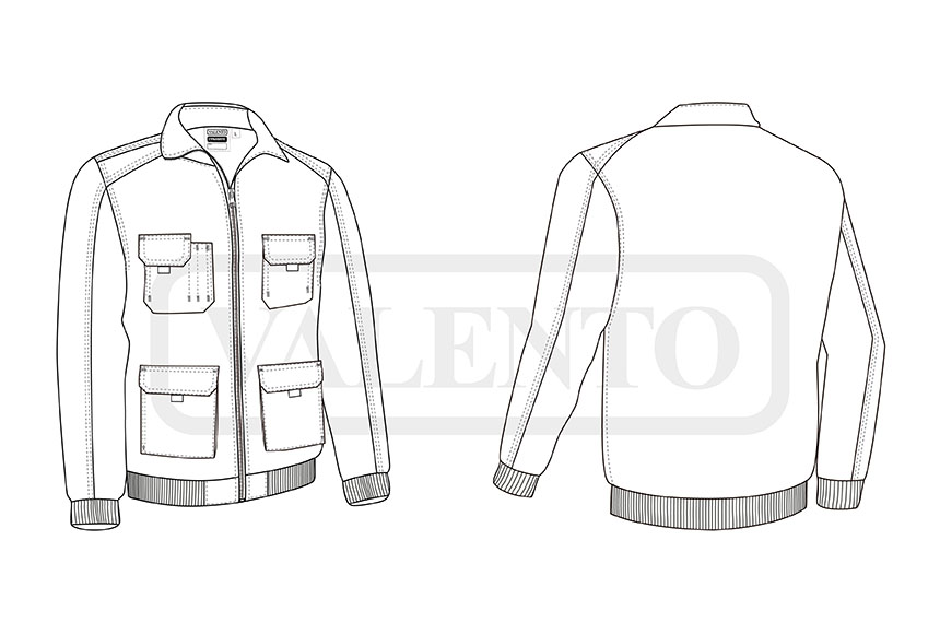 esquema Chaqueta DYNAMITE