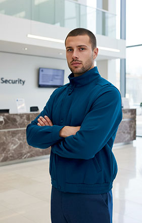 Veste softshell vigile de sécurité