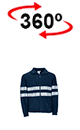vista 360<sup>0</sup> Chaqueta polar NORFOLK