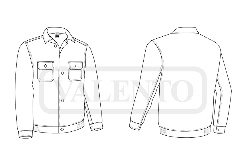 esquema Giacca RIVER