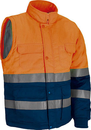 orange fluo-bleu marine orion