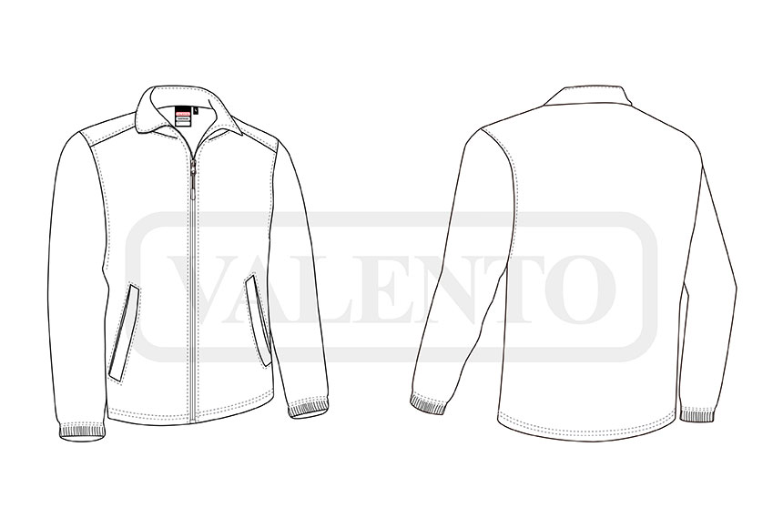 esquema Casaco polar SIBERIAN