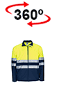 vista 360<sup>0</sup> Hi-Vis Softshell Jacket STORM