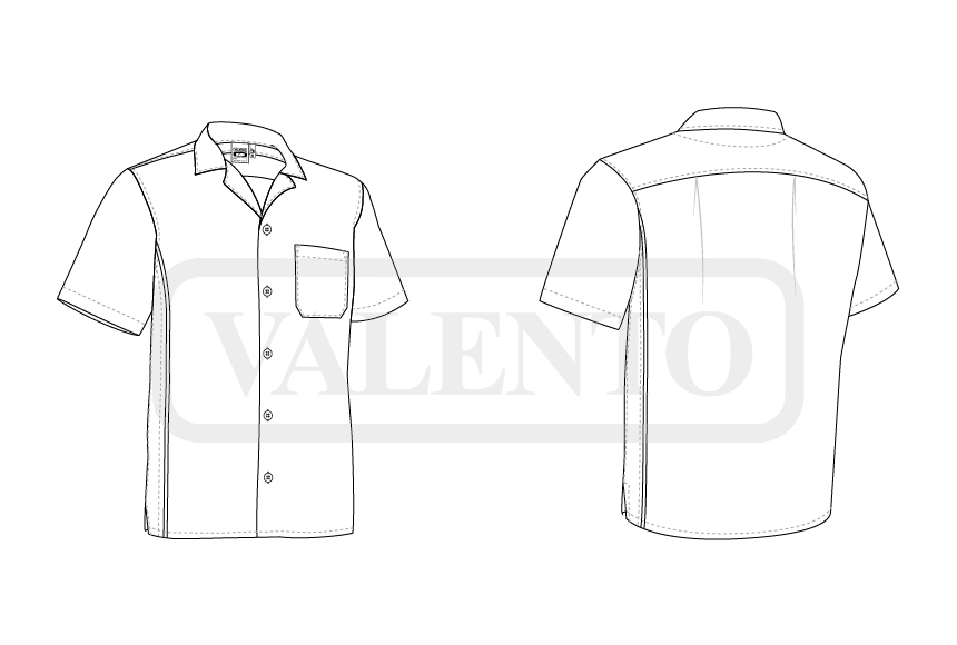 esquema Camisa M/C TRACER