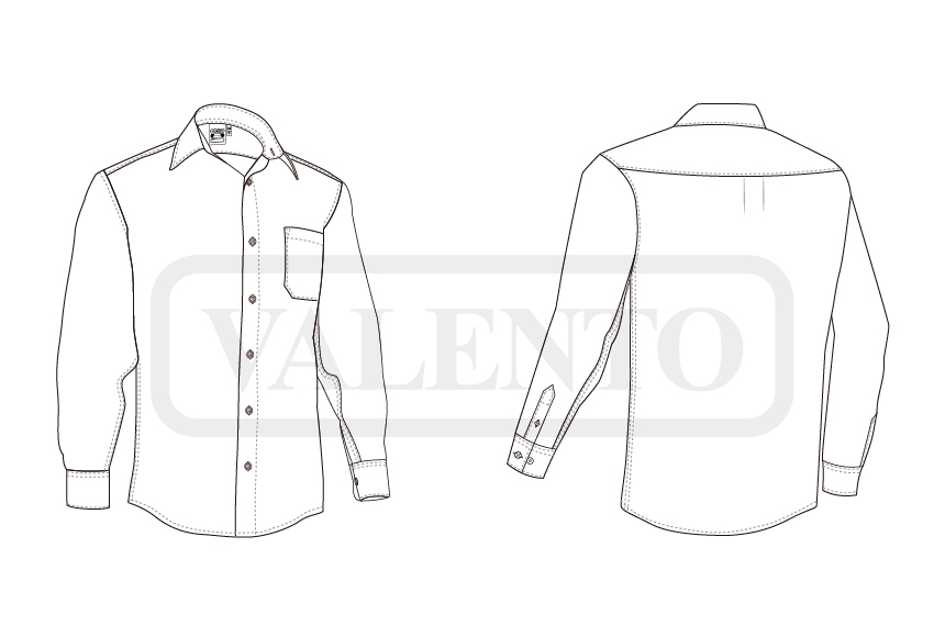 esquema L/S Shirt VERONA