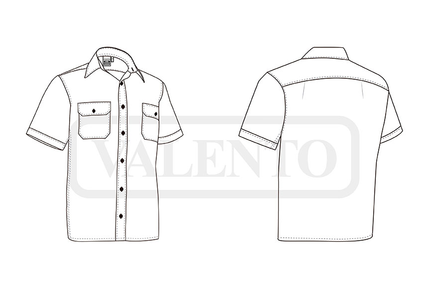 esquema Camicia M/C ACADEMY