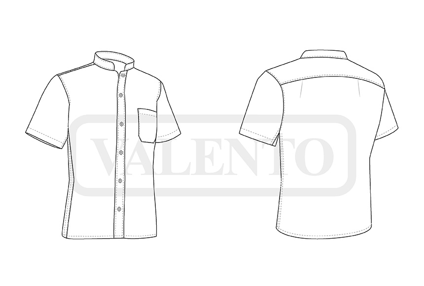 esquema Camicia M/C CLAPTON