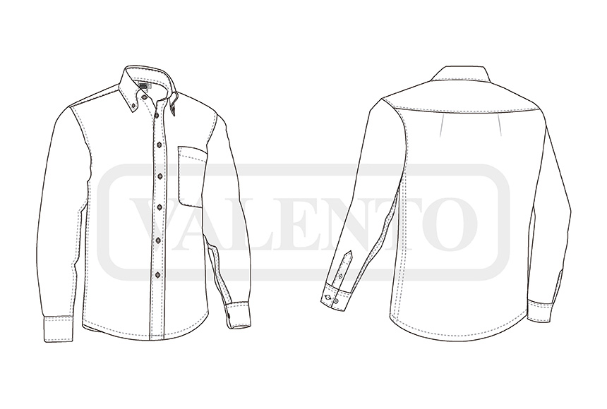 esquema Cămașă M/L GRADUATION