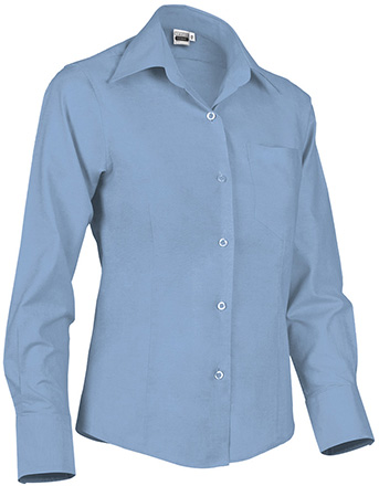 camisa mujer CEREMONY azul celeste