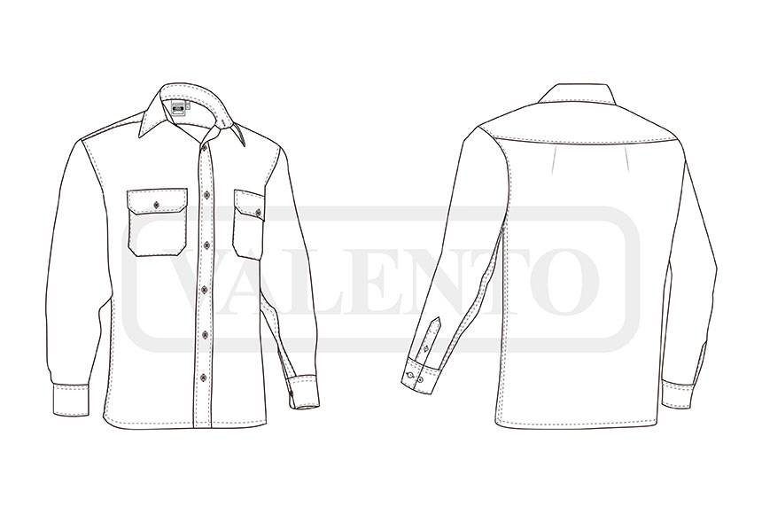 esquema Camisa M/Comprida CONDOR