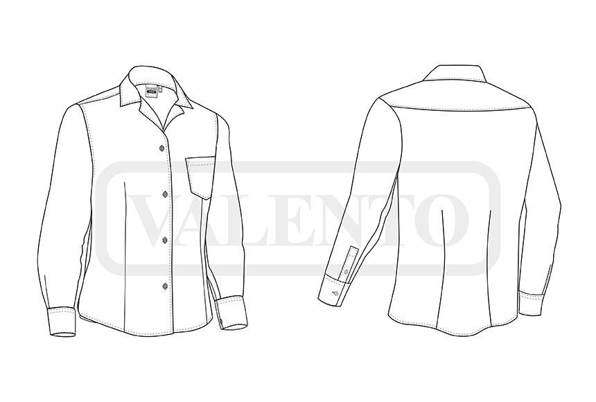 esquema Camicia M/L Donna VENEZIA