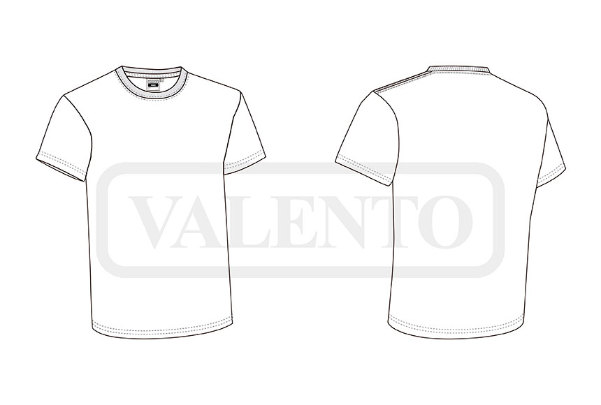 esquema Camiseta WAVE