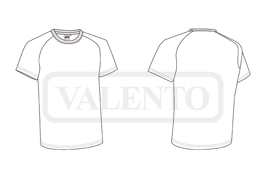 esquema T-shirt CAIMAN