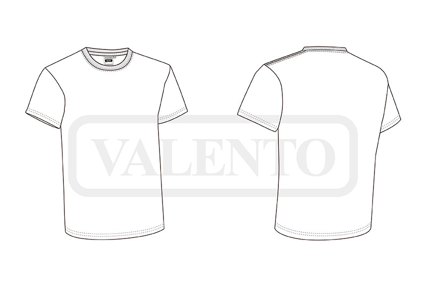 esquema Camiseta RACING