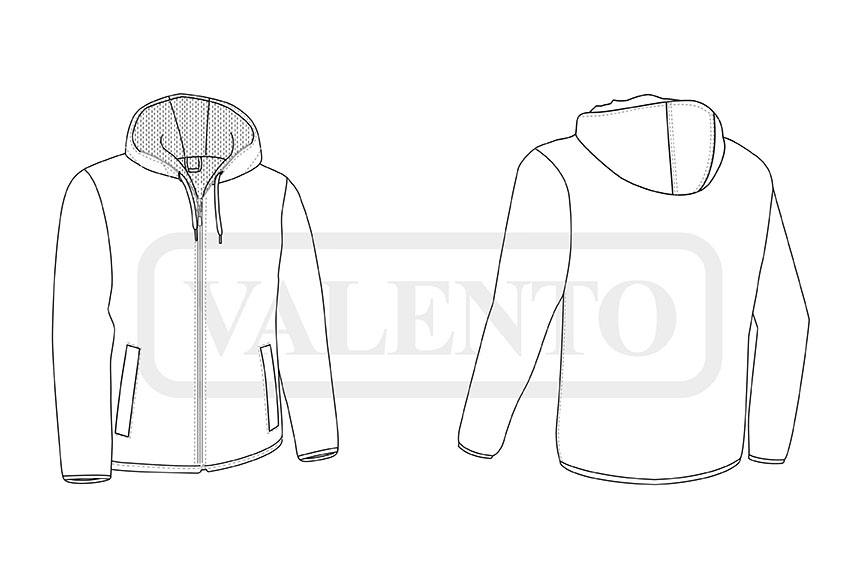 esquema Kurtka wiatrówka QUINCY