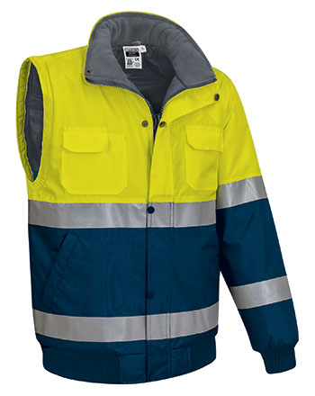 jaune fluo-bleu marine orion