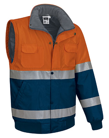 orange fluo-bleu marine orion