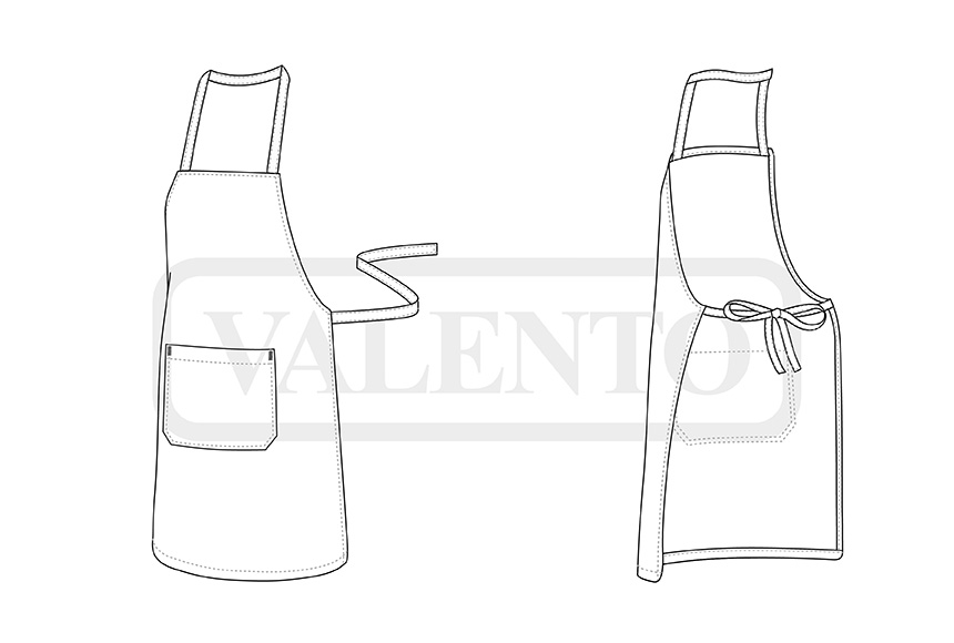 esquema Delantal CANTEEN