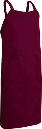 Delantal FLAMBE granate caoba