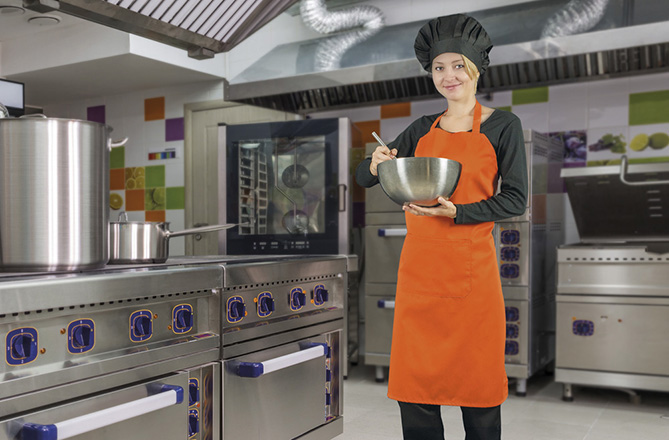  Valento delantal OVEN