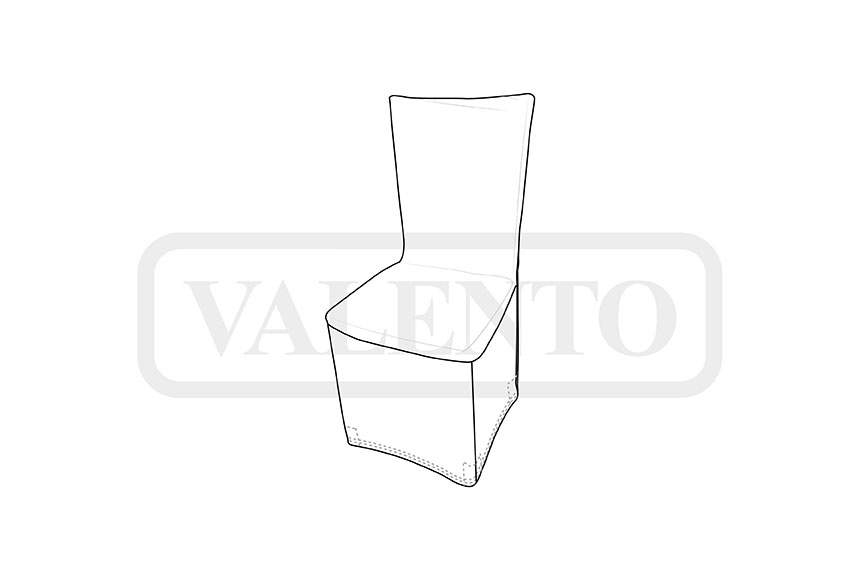 esquema Funda de silla THRONE