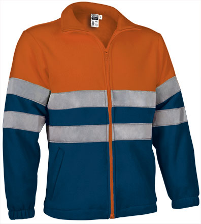 orange fluo-bleu marine orion