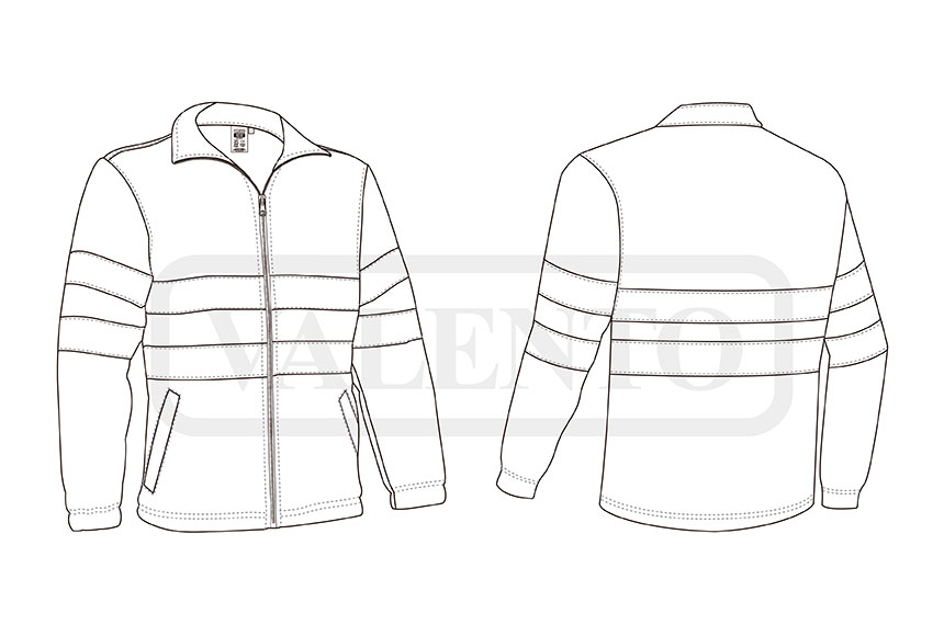 esquema Hi-Vis Fleece Jacket AIRPORT