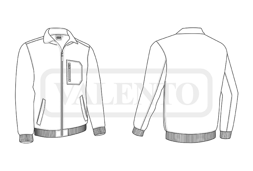 esquema Casaco polar MONTROSE