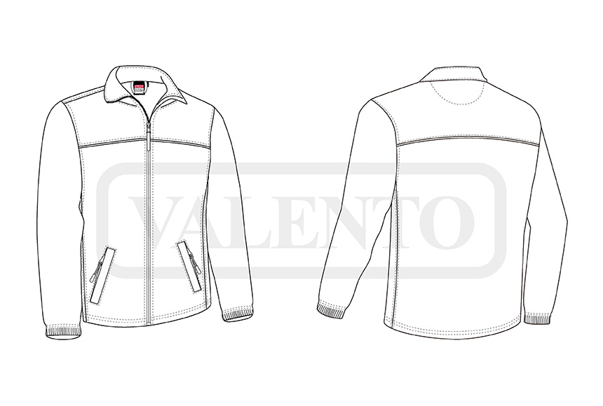 esquema Chaqueta polar THUNDER