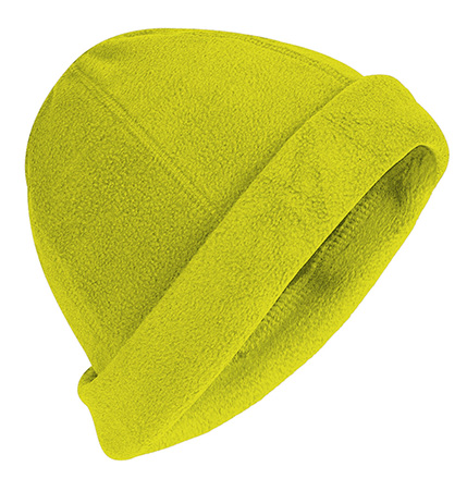 Gorro polar MONTREAL amarillo fluor