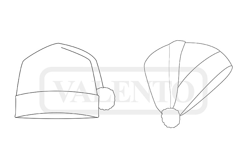 esquema Gorro navidad NOEL