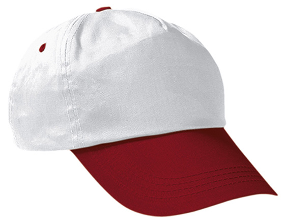 gorra PROMOTION blanco-rojo loto