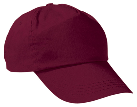 gorra PROMOTION granate caoba