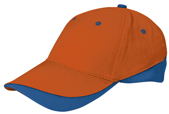 orange fête-bleu royal