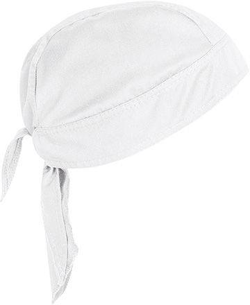 Gorra pirata bandana BARBECUE blanco